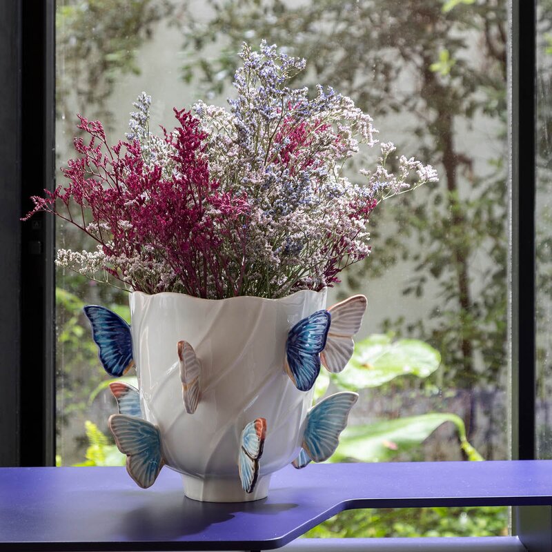 Cloudy Butterfly vase 45 cm