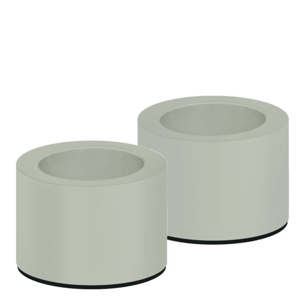 Taper Candles lysestake 3,2x2,3 cm 2 stk støvgrønn