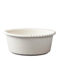 DARIA skål 23 cm cotton white