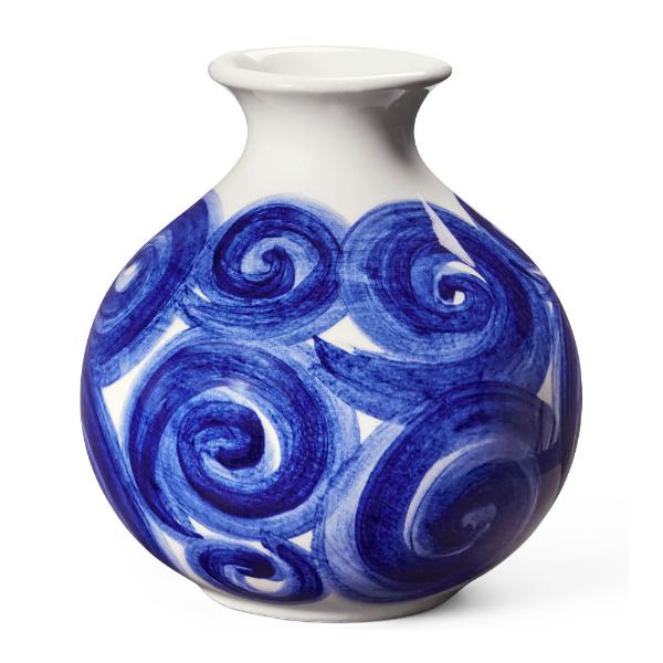 Tulle vase 10,5 cm blå