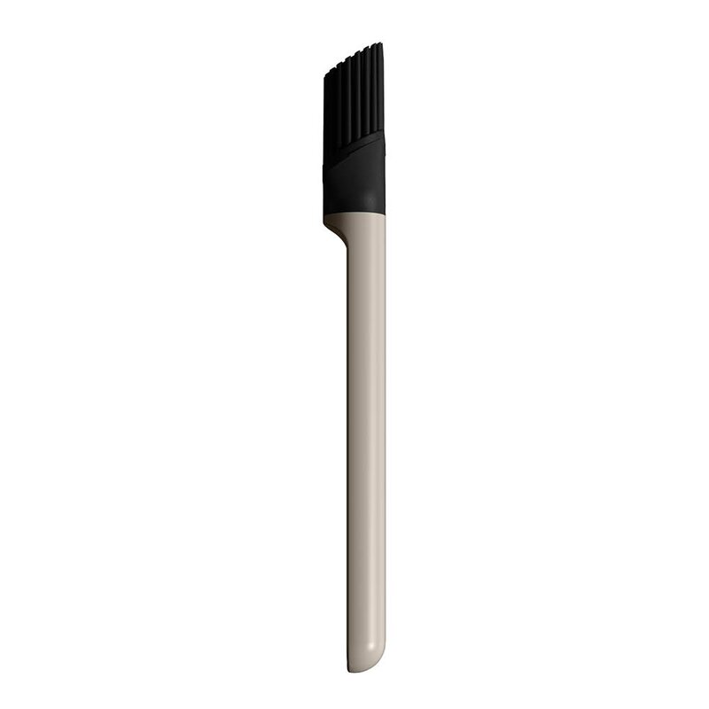 Classic bakepensel 17,8 cm silikon humus