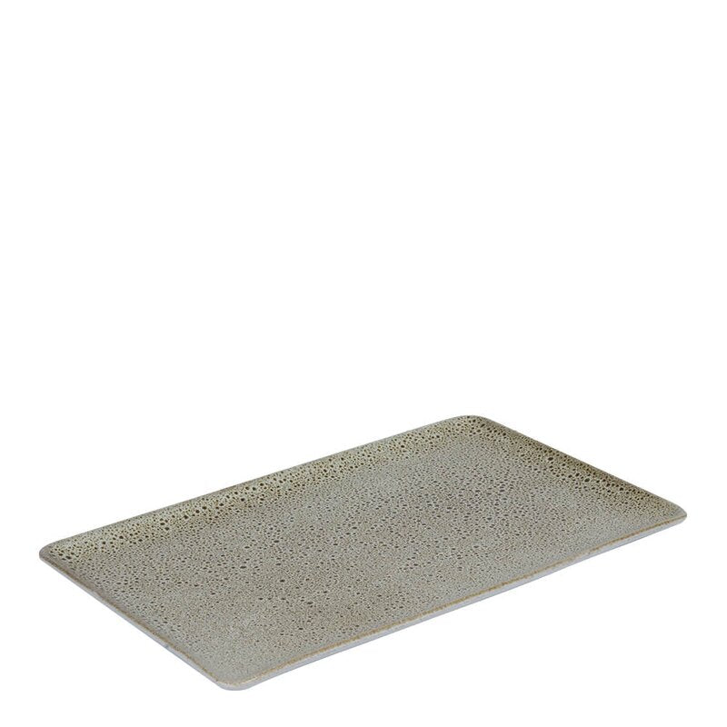 RAW tallerken 31,5x20 cm sandy beige