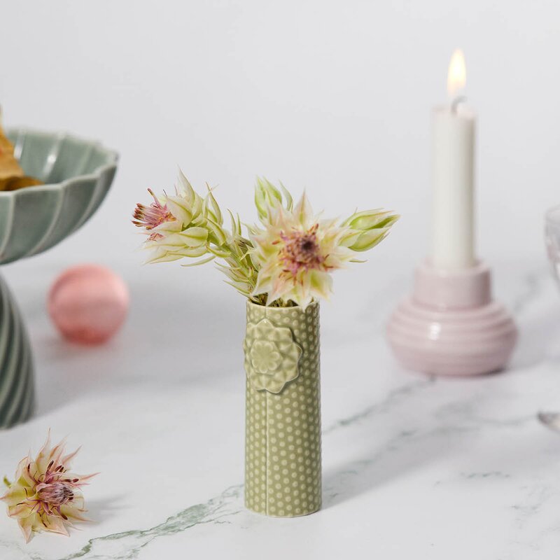 Pipanella Dot vase 9 cm wasabi