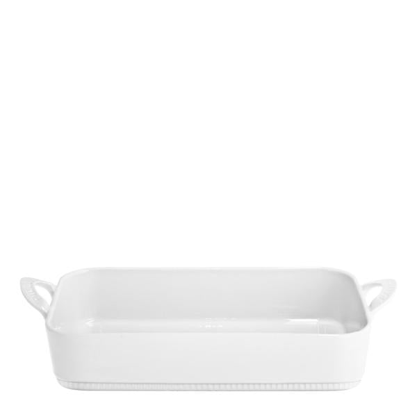 Toulouse ildfast form 31x18 cm hvit