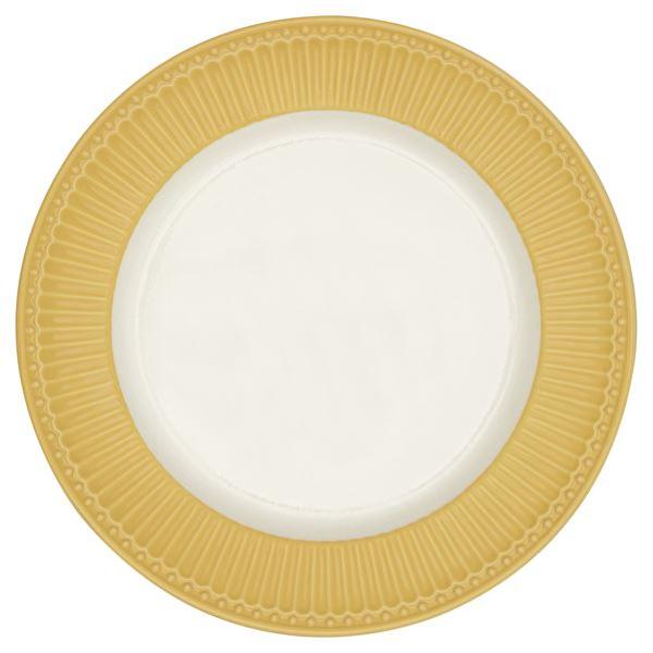 Everyday Alice tallerken 26,5 cm honey mustard