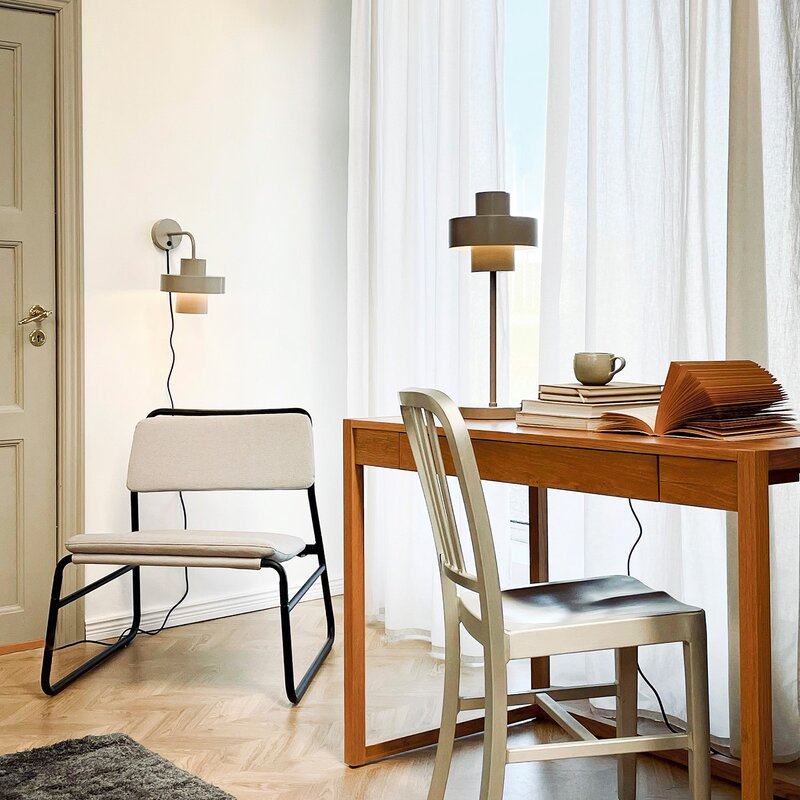 Stoke bordlampe 49,5 cm varmgrå