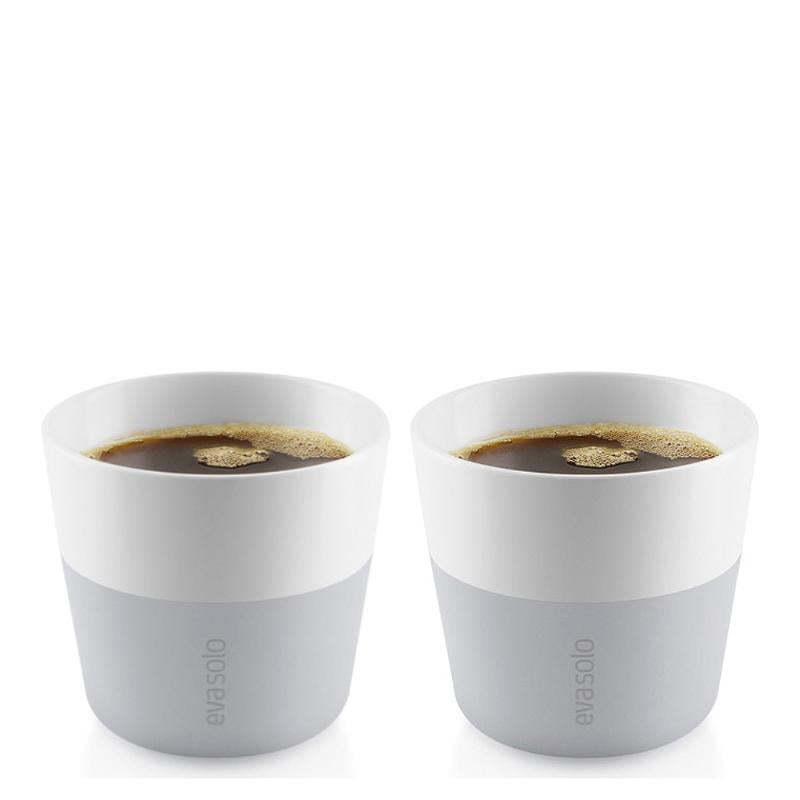 Lungo krus  23 cl 2 stk marmor grå