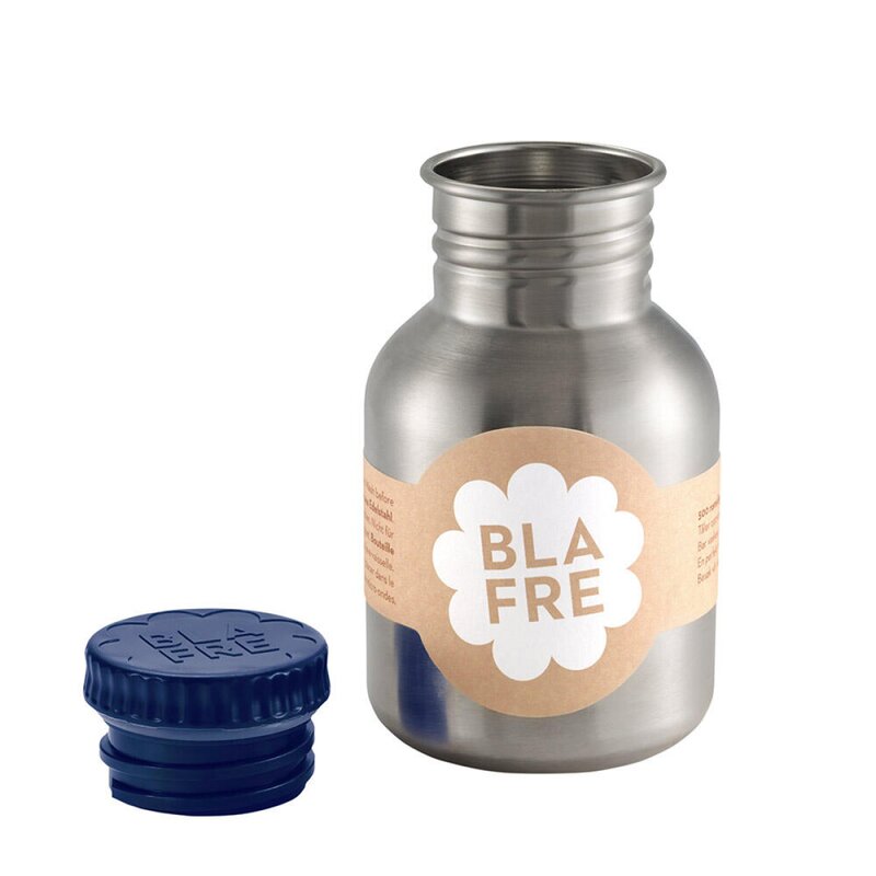 Stålflaske 300 ml marineblå