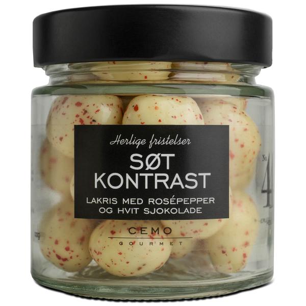 Søt Kontrast lakriskuler 130g