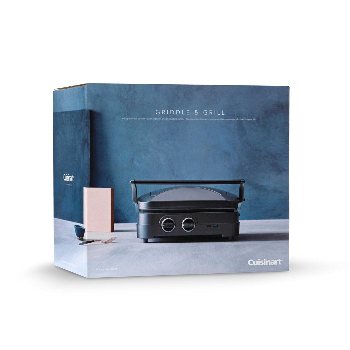 Style Collection GR47BE Griddle & Grill multigrill midnattsblå