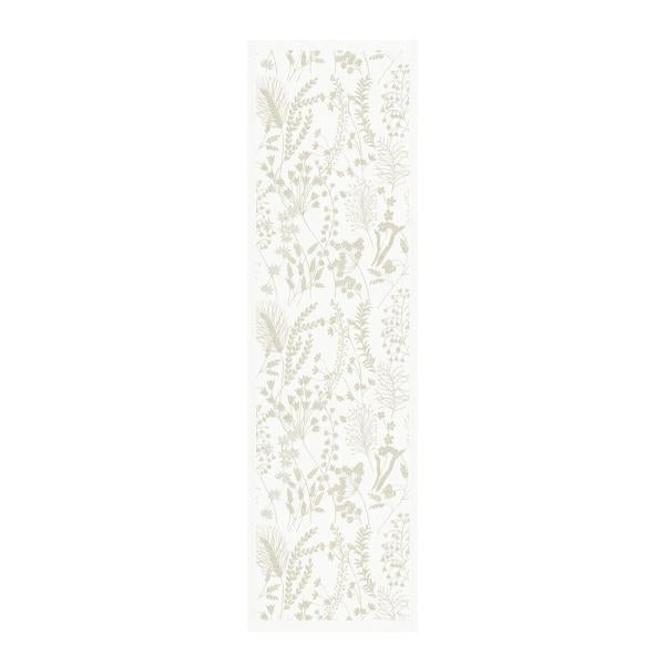 Strå bordløper 35x120 cm beige