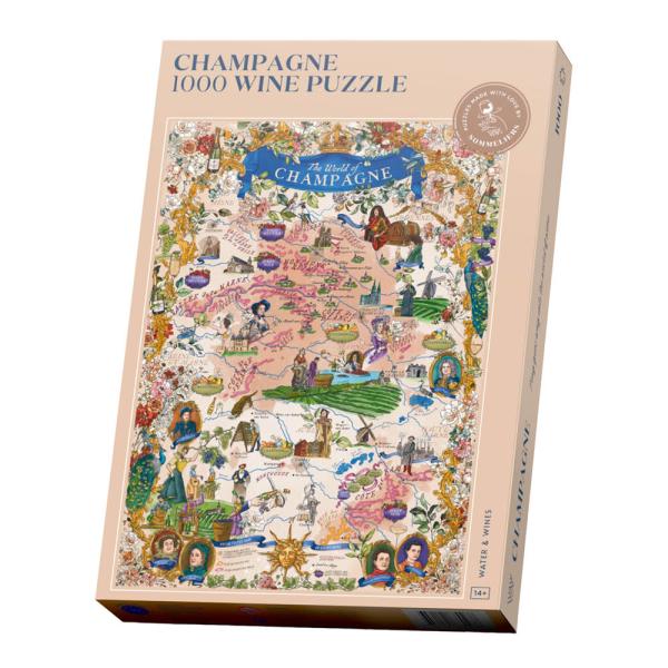 Vinpuslespill Champagne