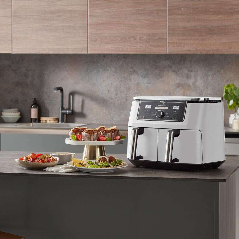 Foodi max dobbel zone airfryer Af400 2x4,75L hvit