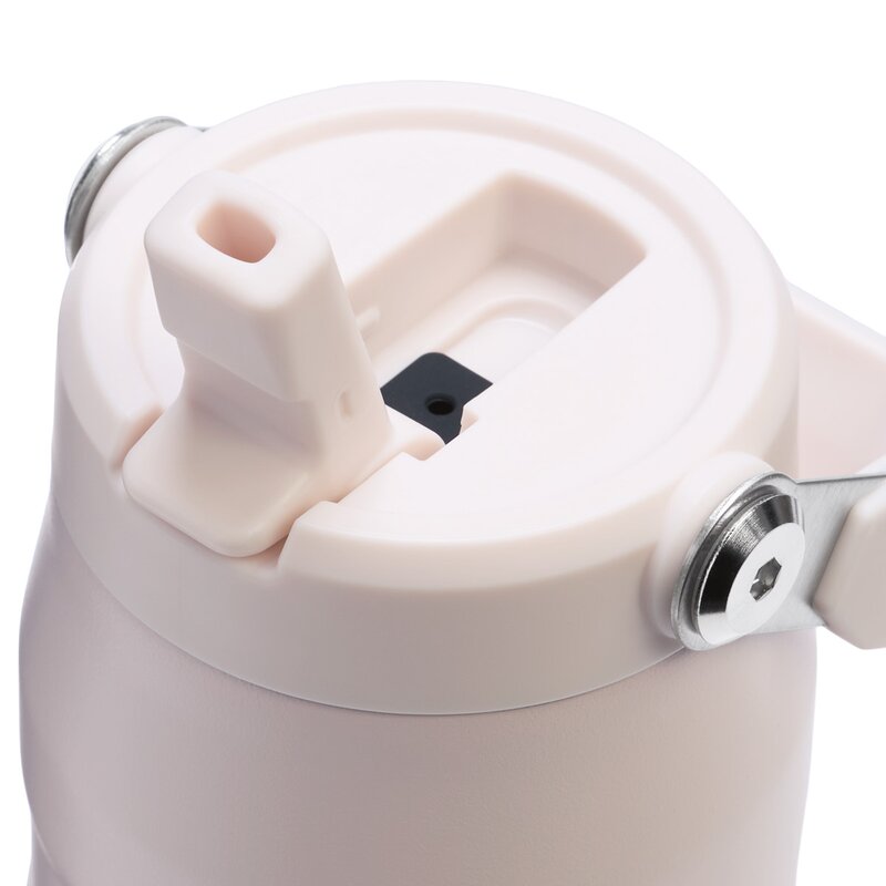 Iceflow flip straw tumbler termoflaske 0,7L rose quartz