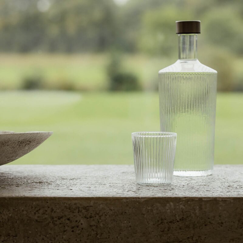 Ribbed Elegance gaveeske White Haven 3 deler