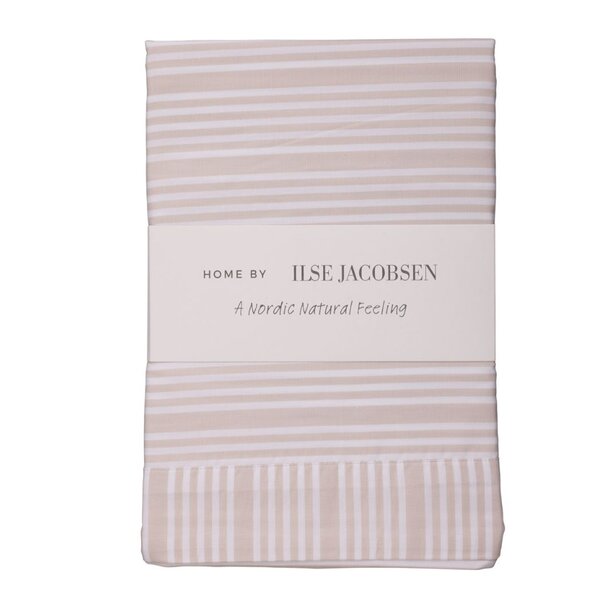 Bedding Collection putetrekk 60x63 cm 2 stk sand beige stripes