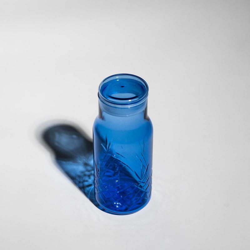 Crispy vannkaraffel small 50 cl blue