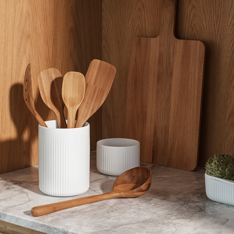 Nordic Kitchen øse 29 cm bambus