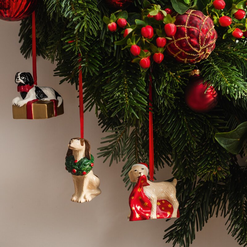 Nostalgic Ornaments hunder 3 deler