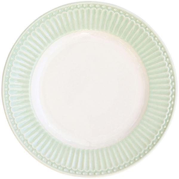 Everyday Alice tallerken 26,5 cm pale green