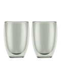 Pavina glass 35 cl 2 stk grå