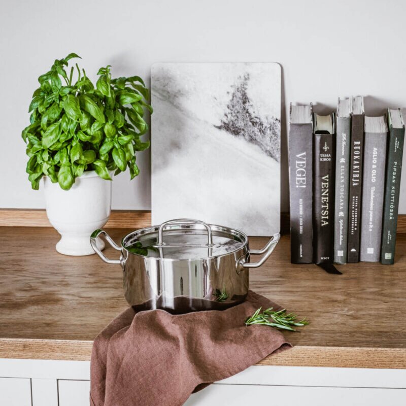 Steely Classic Triply gryte med lokk 20 cm 3L