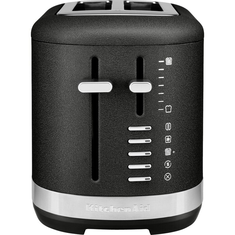 Brødrister 5KMT2109EBK 2 skiver brede spor cast iron black