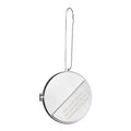Julepynt medaljong m/fotoramme 7x7 cm venninne sølv