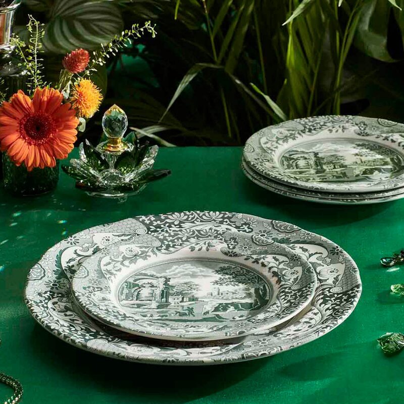 Heritage Green Italian tallerken 20 cm