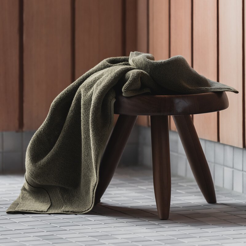 Spa håndkle 50x90 cm oliven