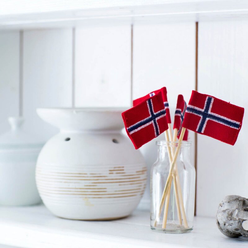 Nordic way kakeflagg 5 stk