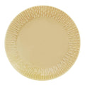 Confetti desserttallerken 21 cm mustard