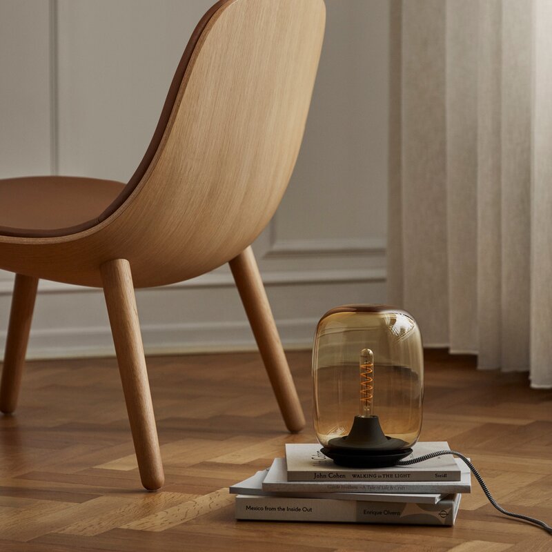 Acorn lampe 16x21,5 cm amber