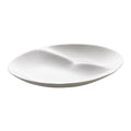 Shell desserttallerken 19,5x20,5x4 cm hvit