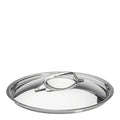 Lokk 24 cm rustfritt stål polert