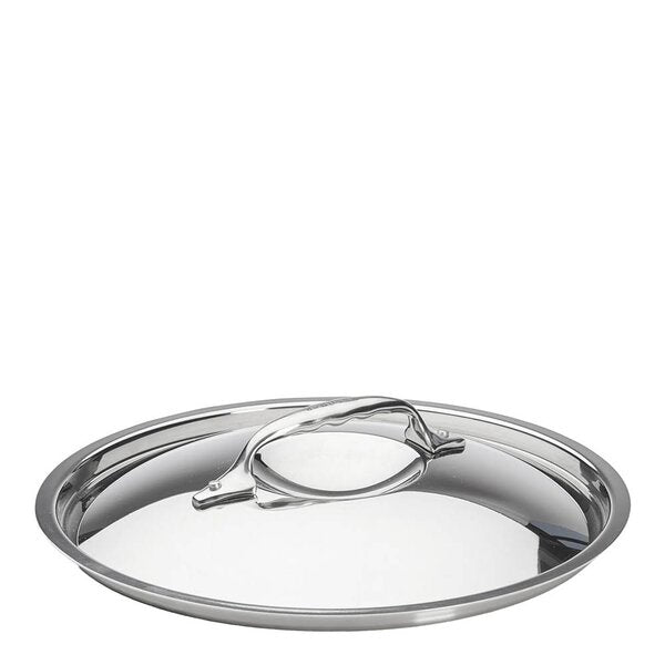 Lokk 24 cm rustfritt stål polert