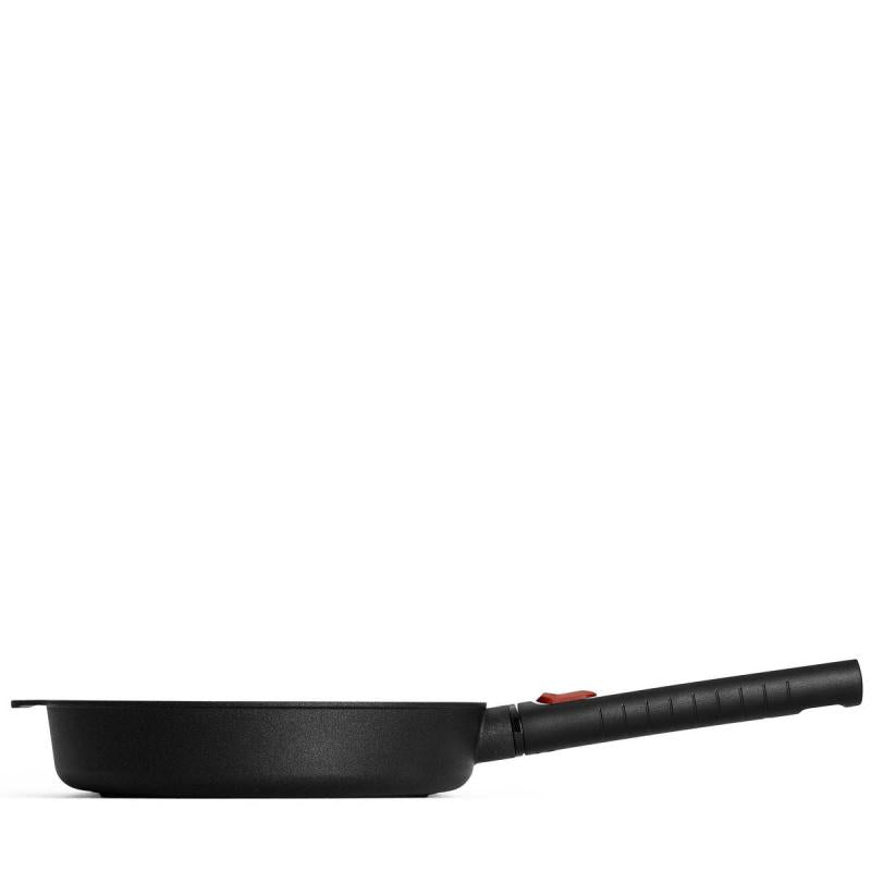 Eco logic qxr stekepanne 24 cm avtagbart håndtak svart