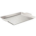 Grillbrett 48x32 cm stål/blank