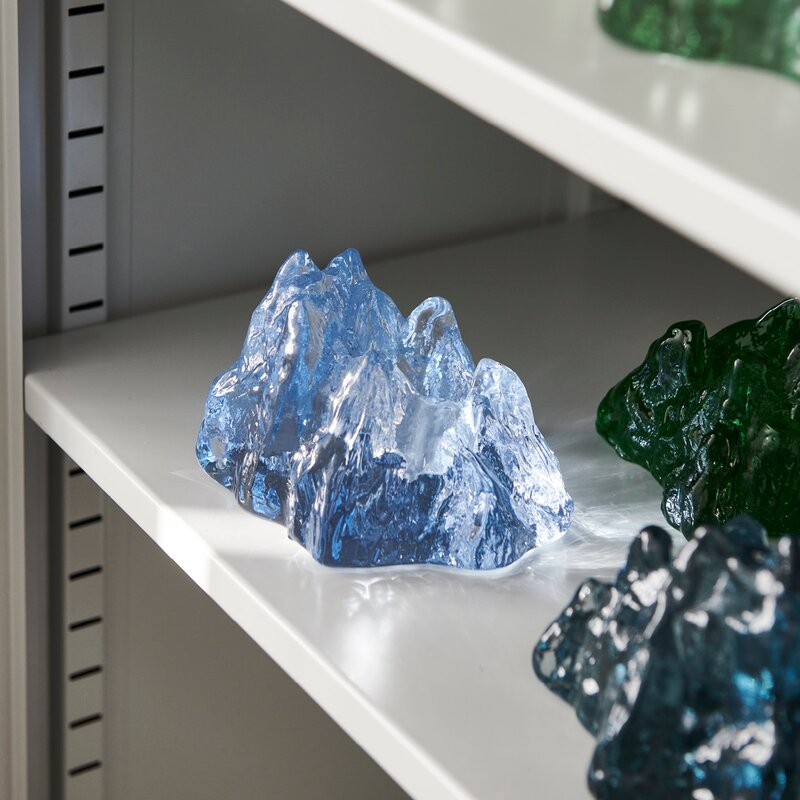 The Rock lyslykt 9,1 cm ice blue
