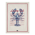 Lobster roll kjøkkenhåndkle 70x50 cm hvit/rød