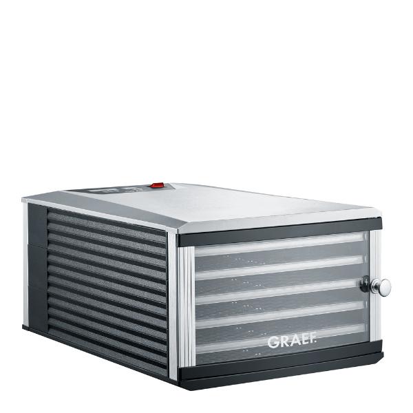 Dehydrator DA506 6 plater stål/svart