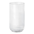 Vase 20 cm klart glass