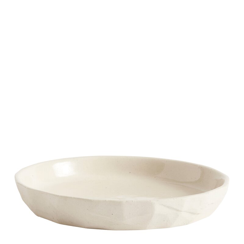 Kuri desserttallerken 16 cm 2 stk beige