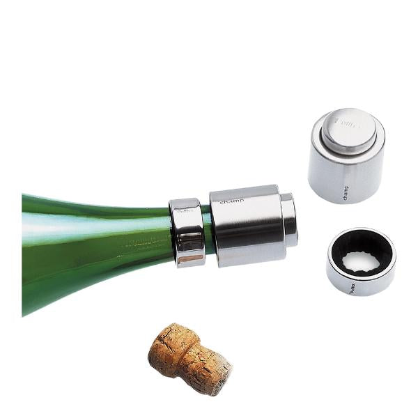 Champagne stopper & dryppering stål
