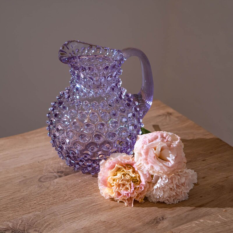 Hobnail karaffel 2L lilac