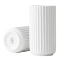 Vase 15,5 cm hvit blank