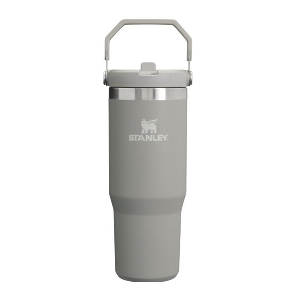 Iceflow flip straw tumbler termoflaske 0,89L ash