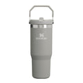 Iceflow flip straw tumbler termoflaske 0,89L ash