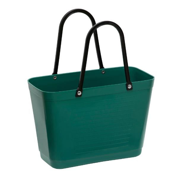 Green Plastic veske liten 7,5L mørk grøn