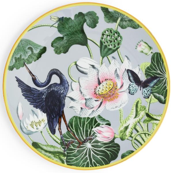 Wonderlust tallerken 20 cm waterlily